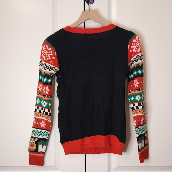 "Santa's Favorite" Ugly Christmas Sweater - Picture 5 of 6